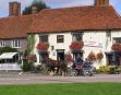 Horse and trap at Finchingfield- Essex treasure hunt