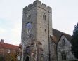 Old Woking Church - Surrey treasure hunt