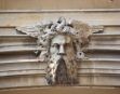 Stone carving, head of Neptune on Roman baths - Bath treasure hunt